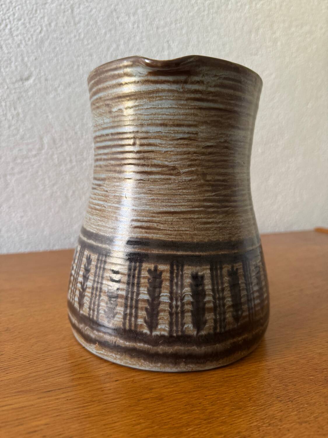 Guy Roland Marcy ceramic pitcher from the 60s