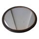 Miroir rond bois