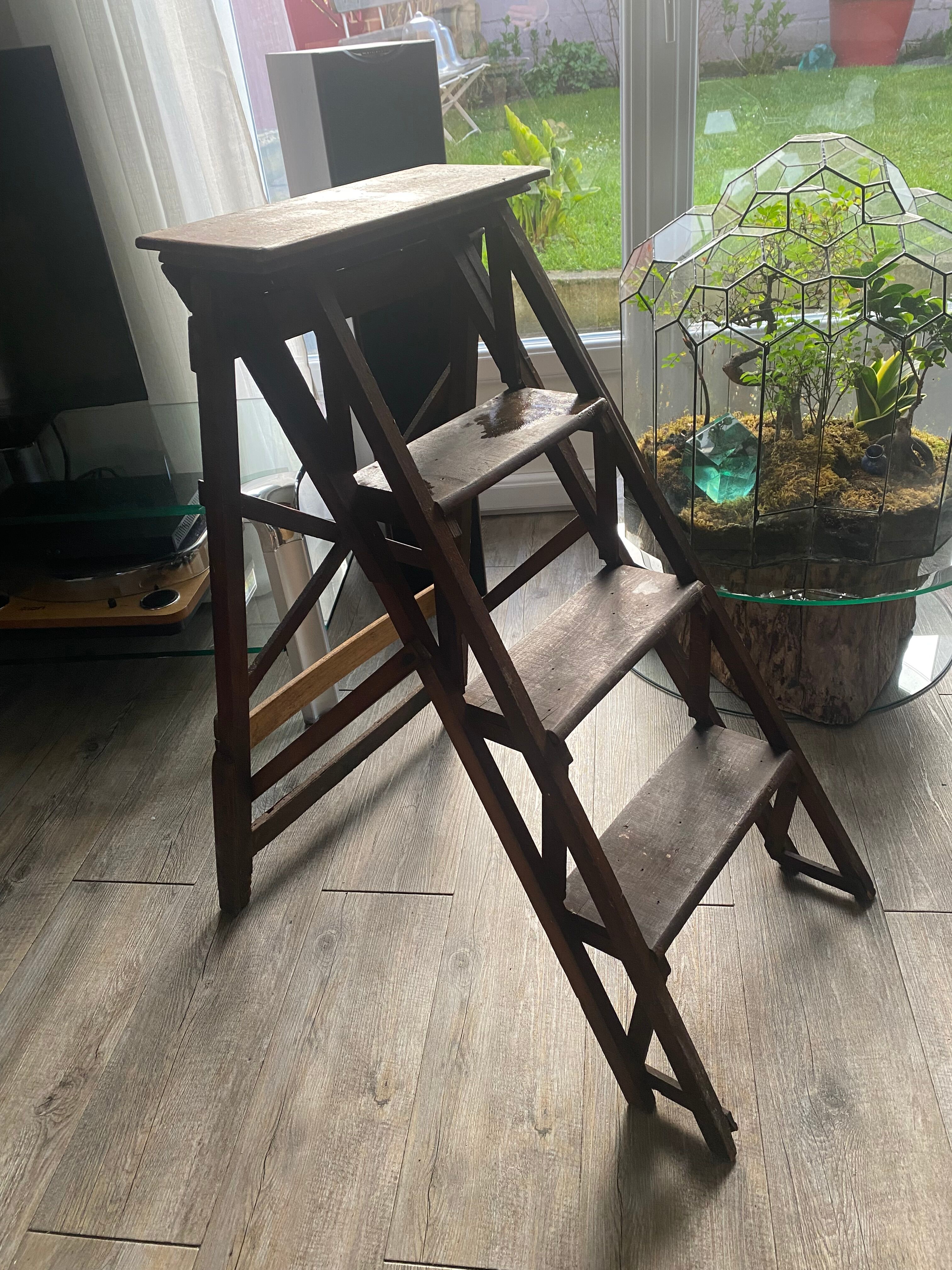 Vintage stepladder