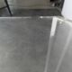 Rolling dessert trolley in plexiglass David Lange