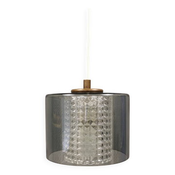 Swedish hanging lamp from Orrefors glassworks