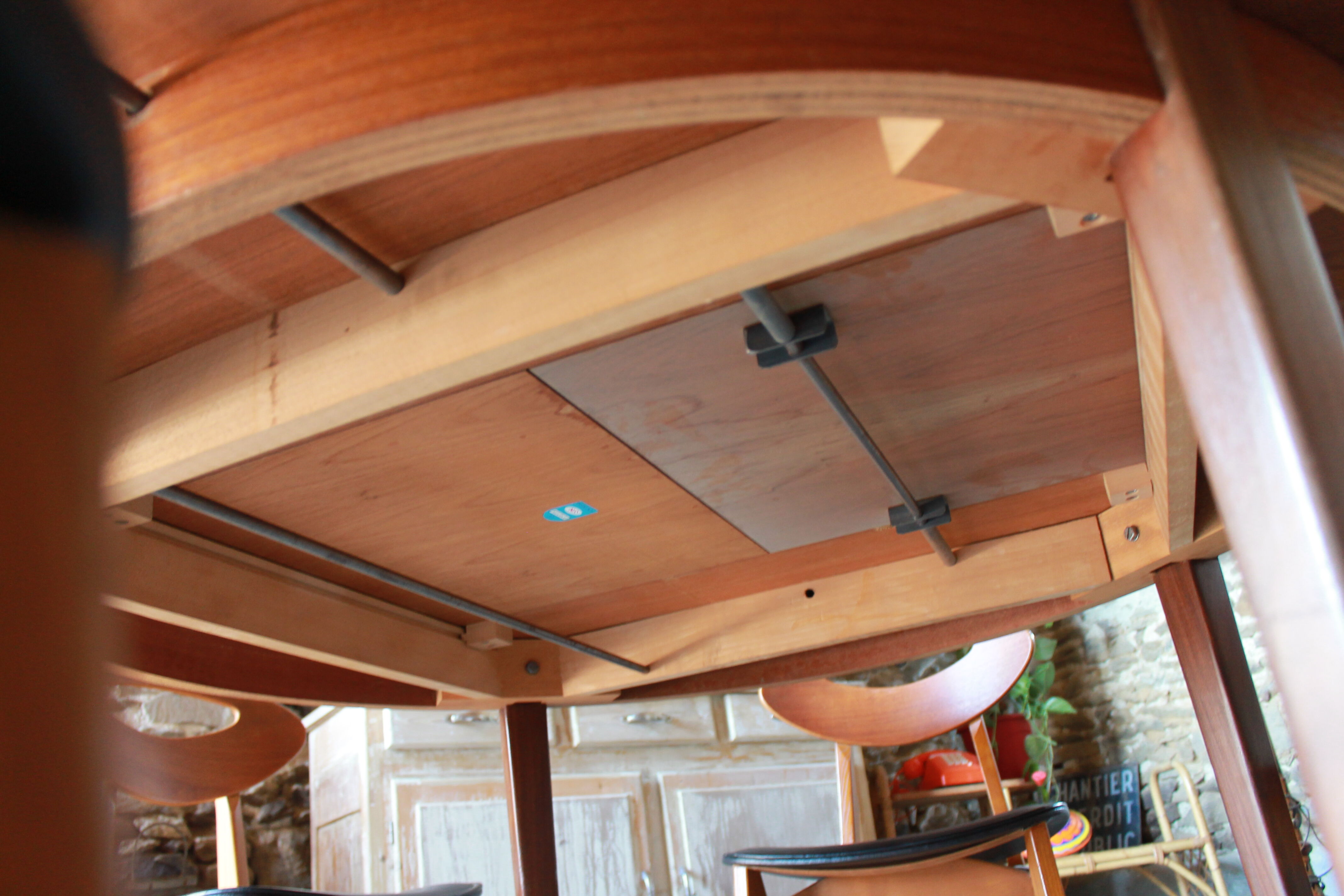 Roundtable - wood - circa 1960's