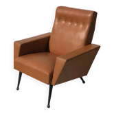 Brown vintage armchair
