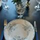 Iron Earth plates blue green tones mismatched lot