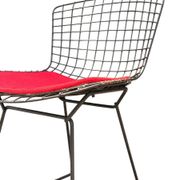Suite de 4 Chaises "Wire" — Harry Bertoia pour Knoll (Rilsan Noir)