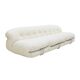 Tobia Scarpa Mid-Century Modern Bouclé Fabric "Soriana" Italian Sofa