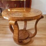 Round Art Deco pedestal table 1930