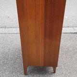 Furniture wing gilded oak 1950