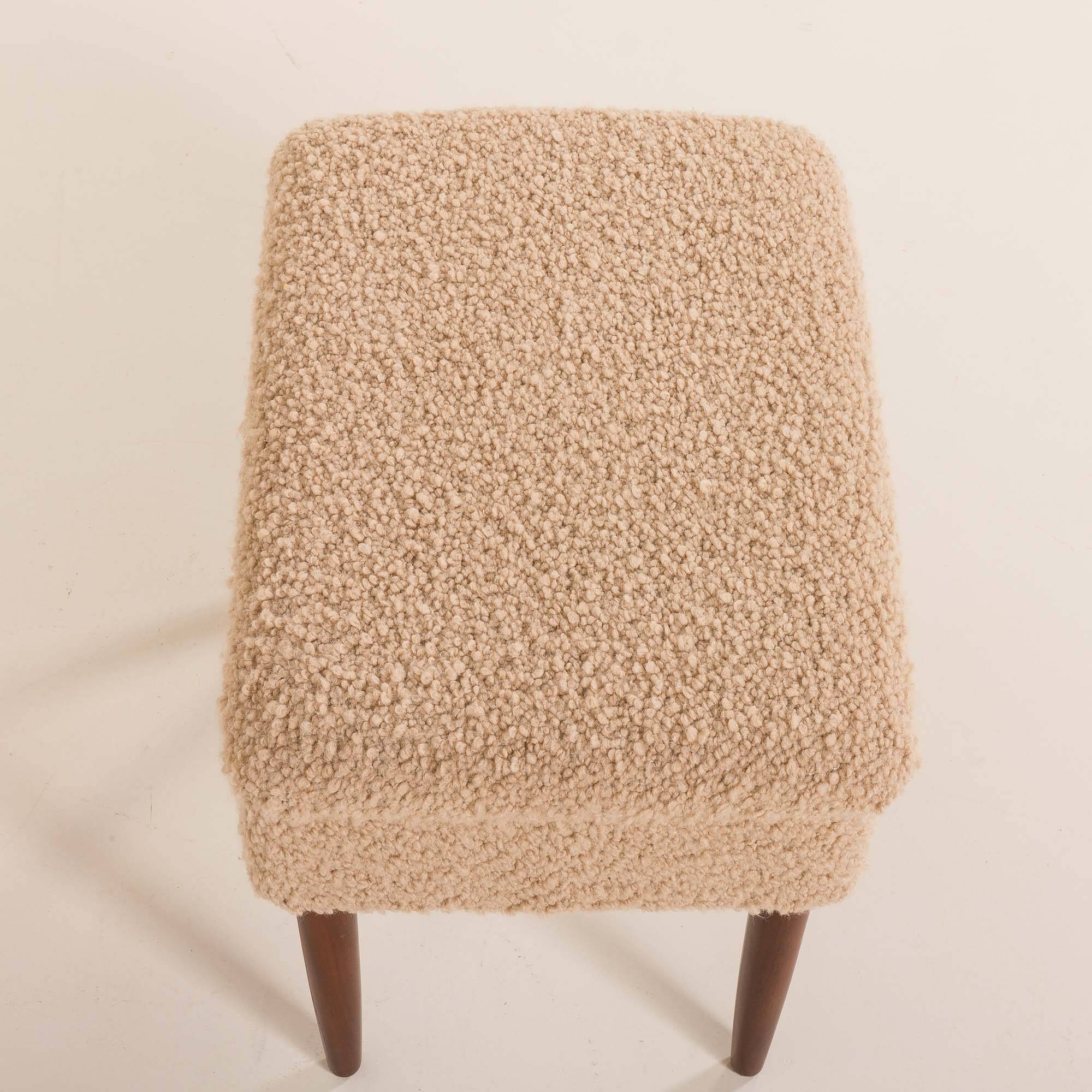 Danish mid-century modern footstool, 1960s