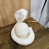 Cobra snake lamp 1970 1980 Avobin Italy