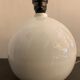 Ball lamp foot, in white porcelain Virebent, 1970