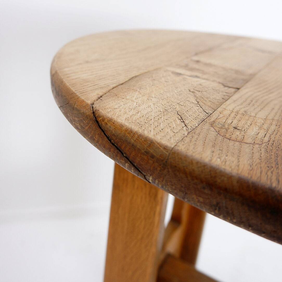 Vintage solid wood side table / Console