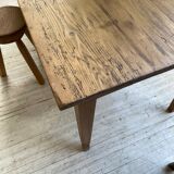 Farm table pine and walnut 2m