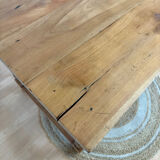 Renovated oak desk table