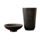 Scandinavian ceramic vase and bowl set by Royal Copenaghen, Denmark 1950s