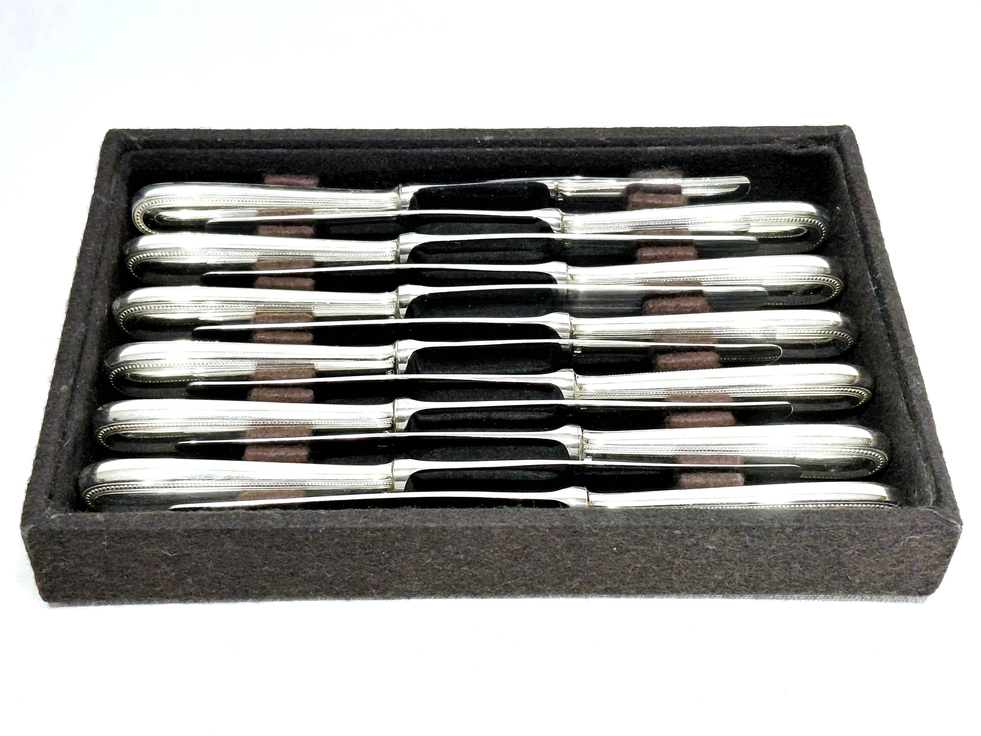 Christofle - Dessert Knives Pearls
