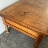 Table basse de ferme en chêne