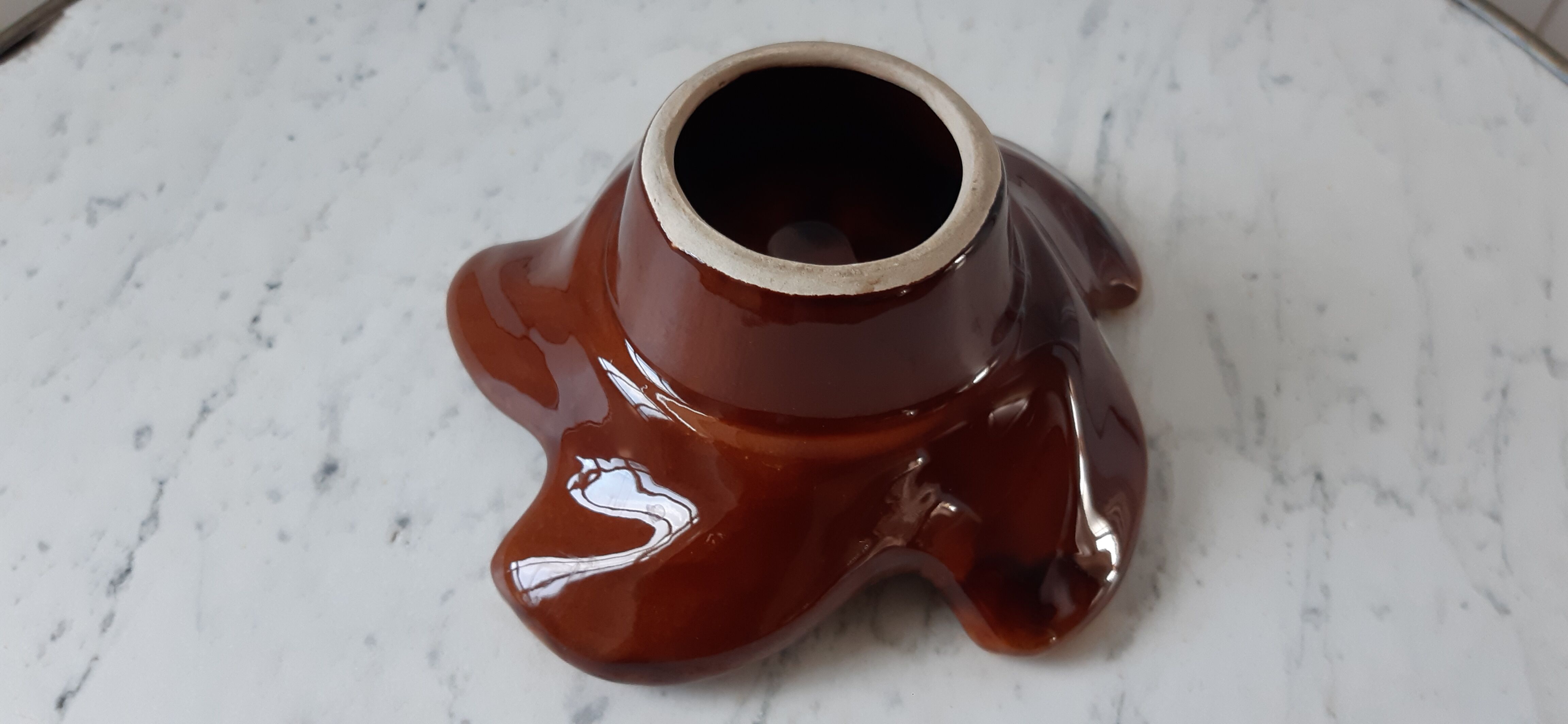 Empty ceramic pocket 70s