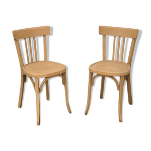Paire de chaises bistrot