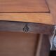 Bedside table or console in Empire style, drawer unit, end table.