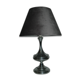Lamp cast aluminum design chrome 60's