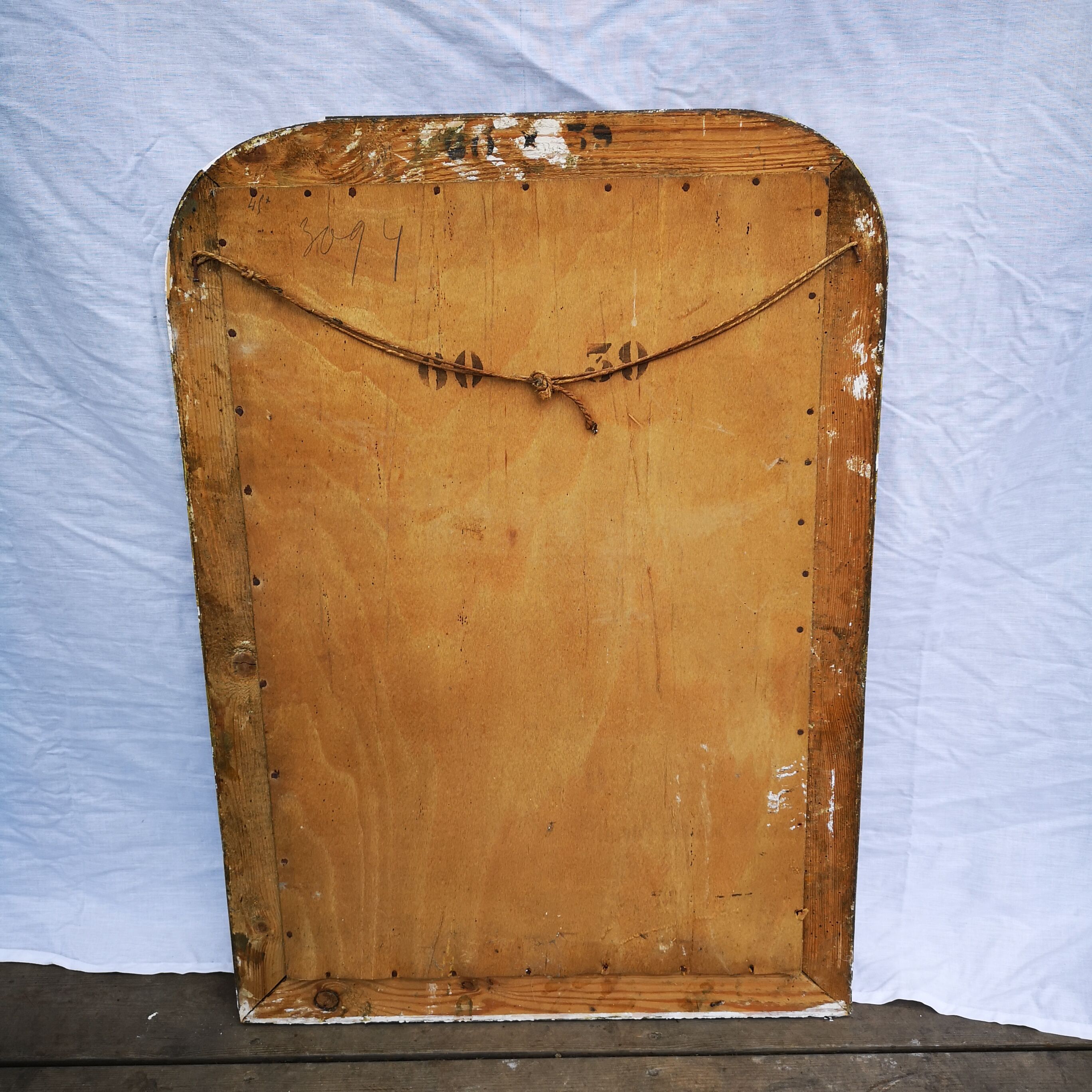 Miroir Louis Philippe fin XIXème 75 cm