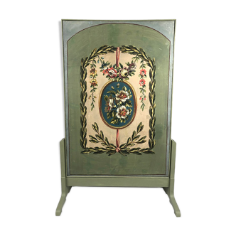 Fireplace screen, Aubusson tapestry cardboard