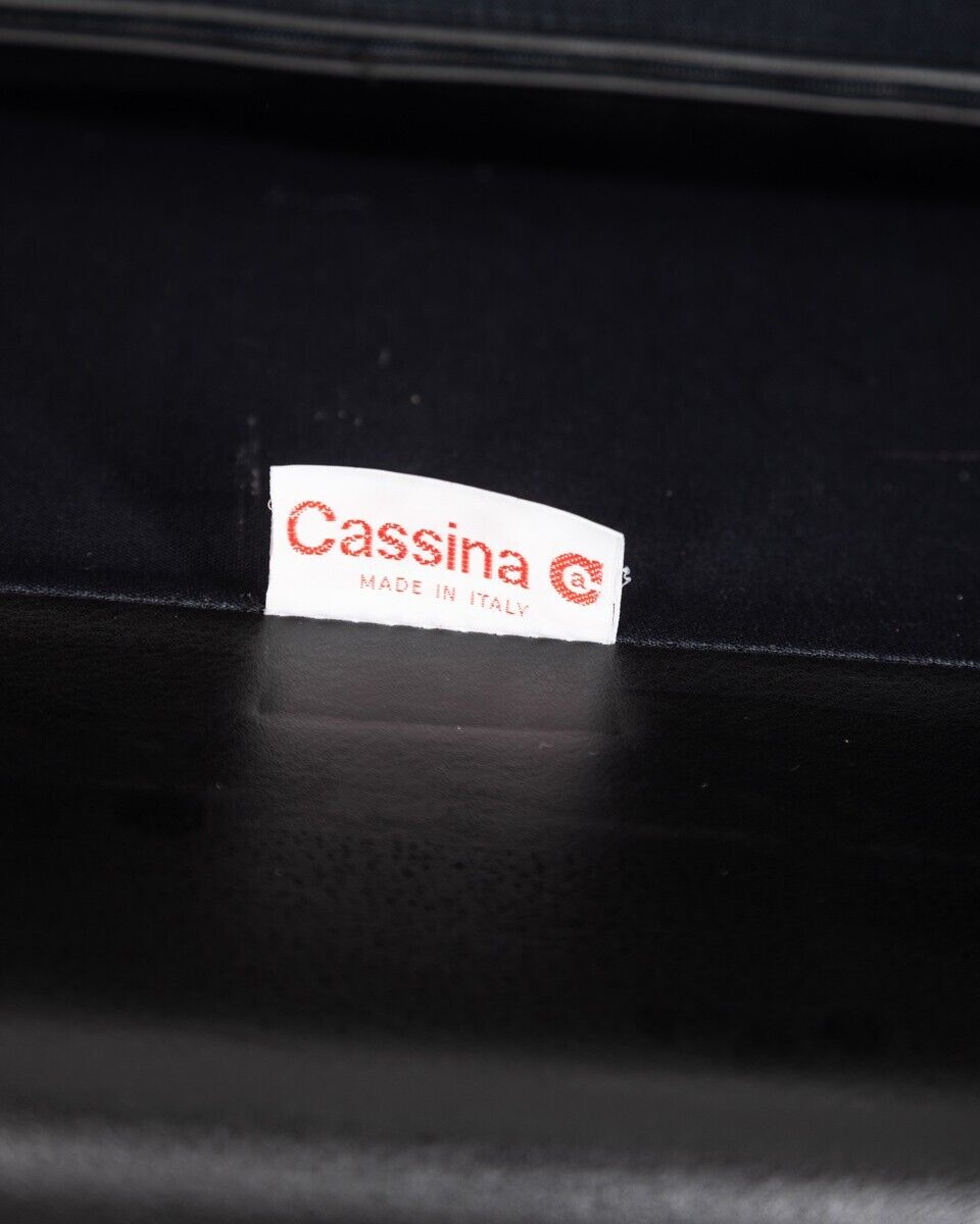 Canapé en cuir vintage modèle DUC 405 par Mario Bellini pour Cassina, années 1970
