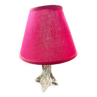 Crystal foot lamp