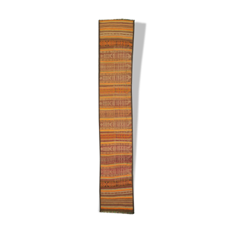 Afghan corridor kilim 332 x 60 cm