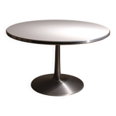 Table ronde à manger et de travail par Poul Cadovius pour France & Son | Danemark 19