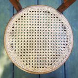 JJ Kohn, caned bistro chair for children, circa 1900