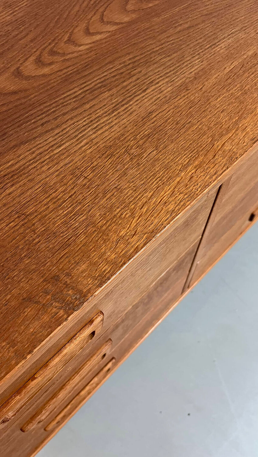 vintage chest of drawers in oak