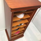 Louis Philippe style curtain binder cabinet