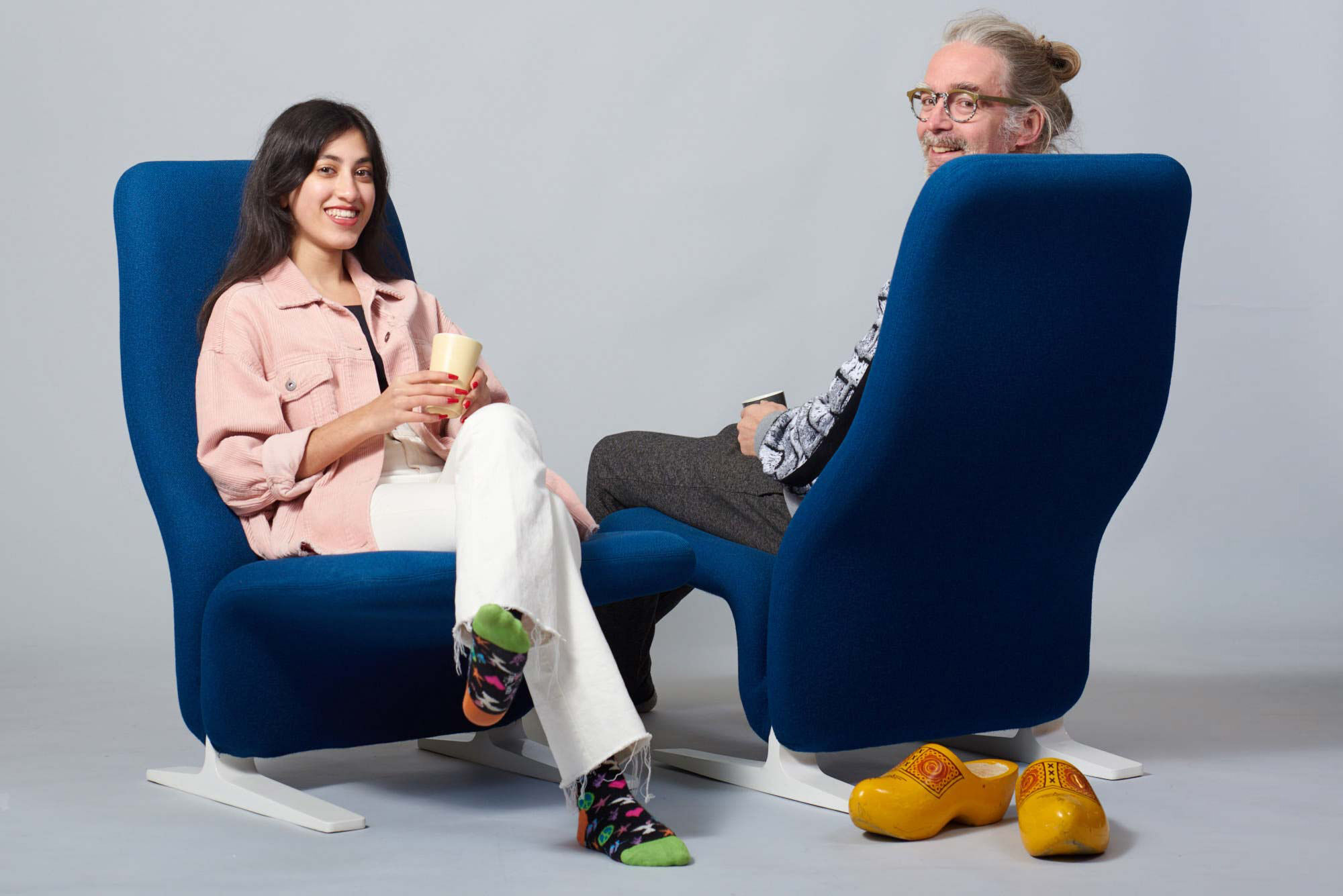 Two Concorde Chairs, Pierre Paulin for Artifort