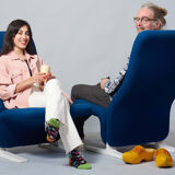 Two Concorde Chairs, Pierre Paulin for Artifort