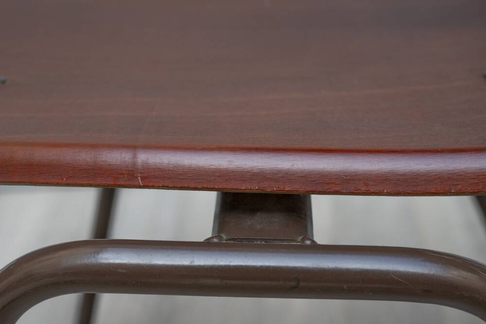 Paire de chaises pagholz 1960