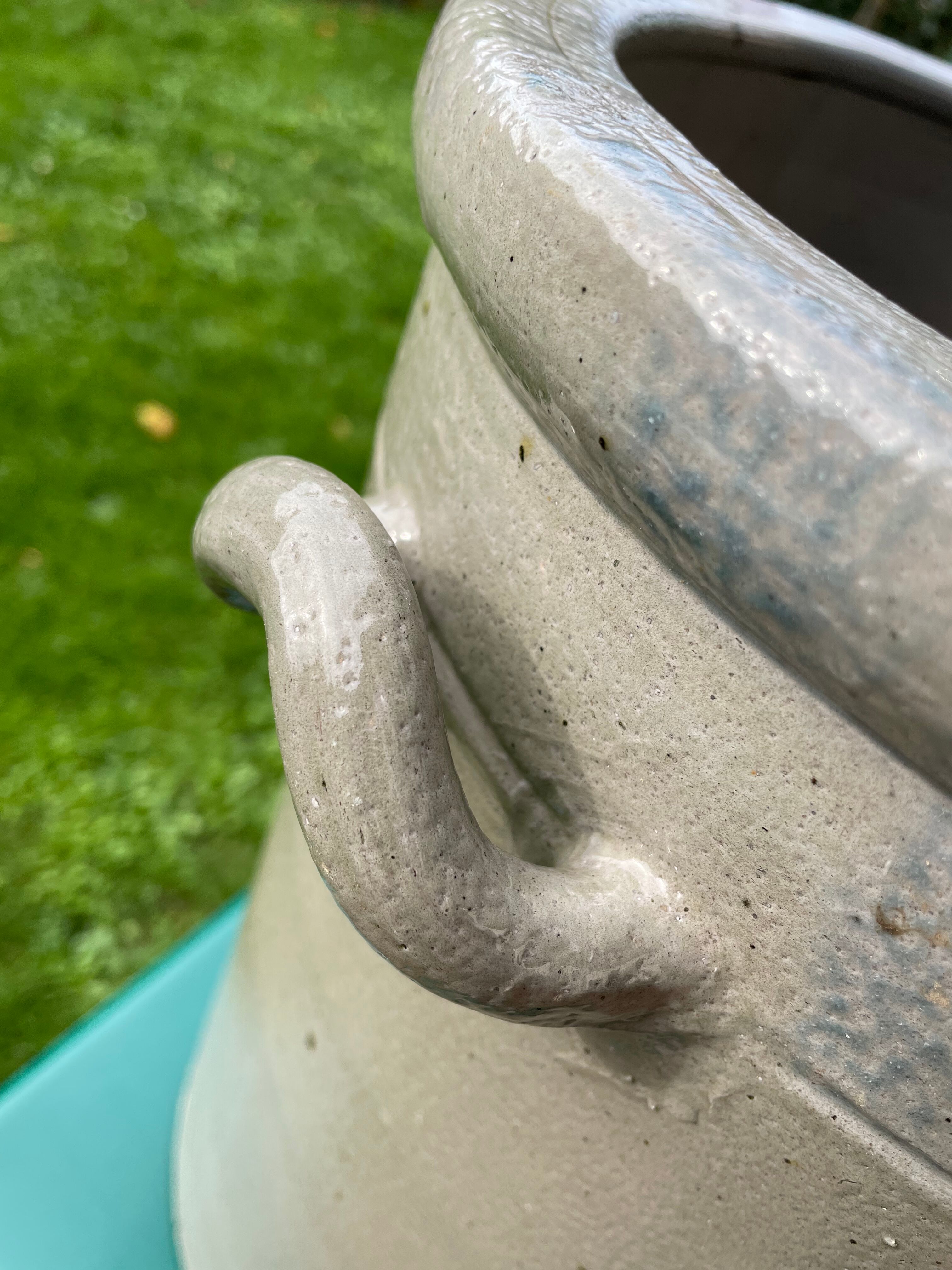 Sauerkraut stoneware pot