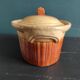 French vintage butter dish