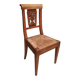 Chaise paillee dix neuvième siecle