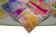 Tapis oriental surteint tissé à la main 198 cm x 302 cm tapis patchwork multicolore