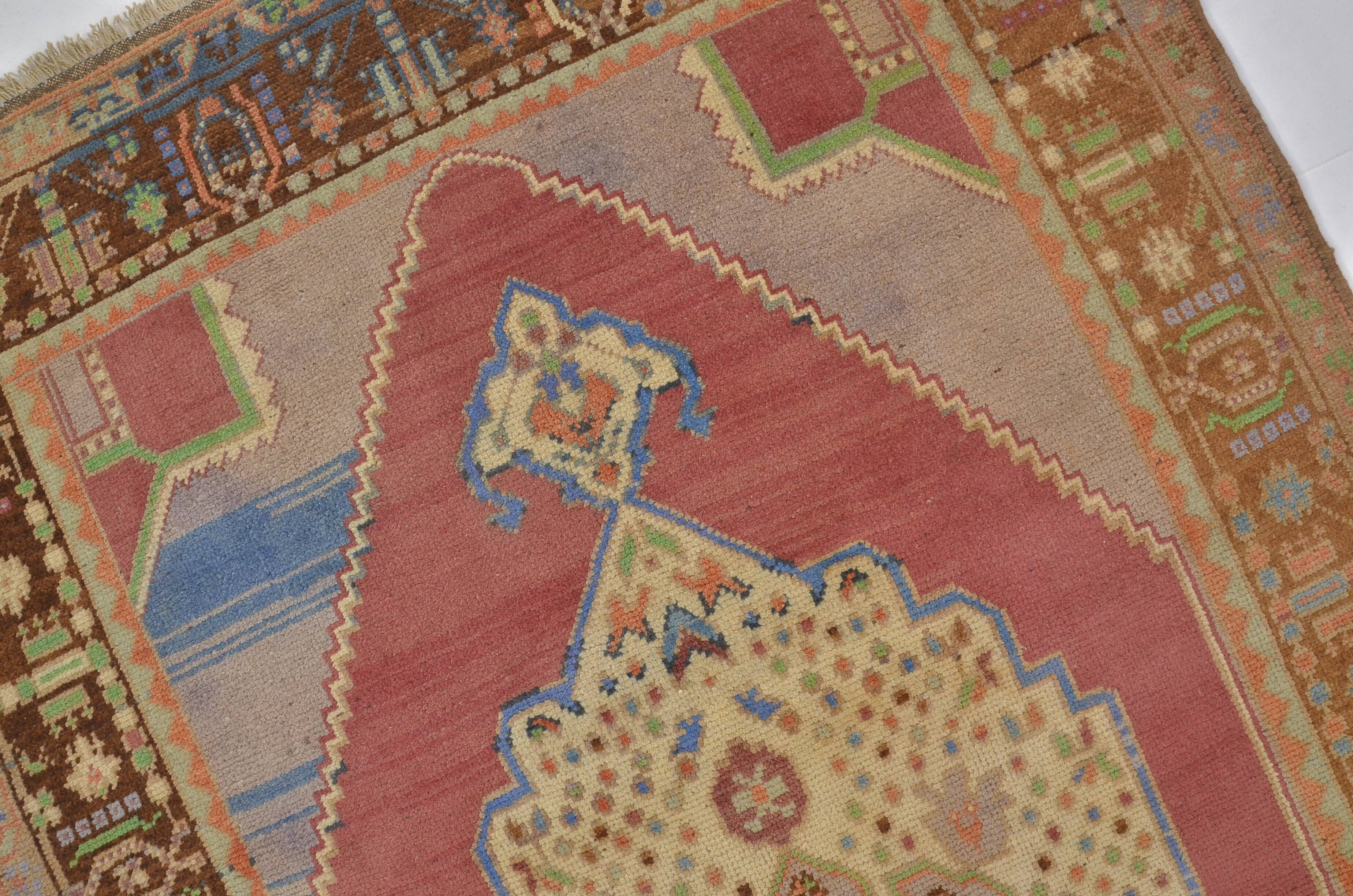 Oushak Vintage Wool Carpet sku h11