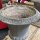 Pair of Médicis planters in reconstituted stone from the 1970s.