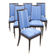 Set de 6 chaises Art Déco