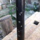 Vintage coffee table spindle legs