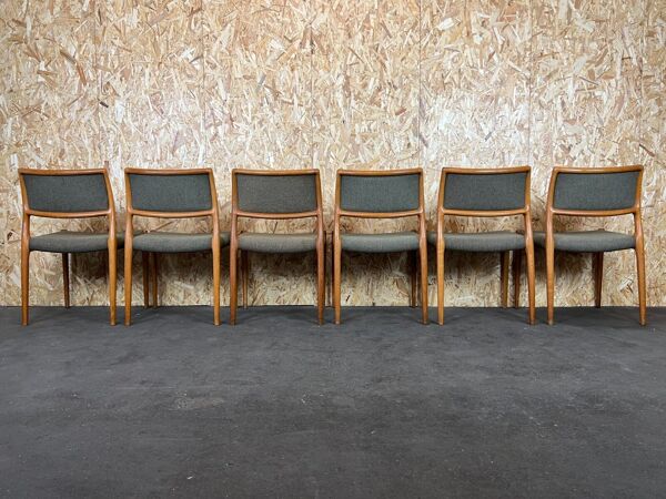 Chaises en teck chaise Niels O. Möller pour J.L. Moller’s 60