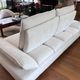 3-seater sofa in ecru nubuck finish, Mobilier de France
