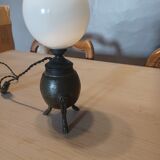 Lamp in etain