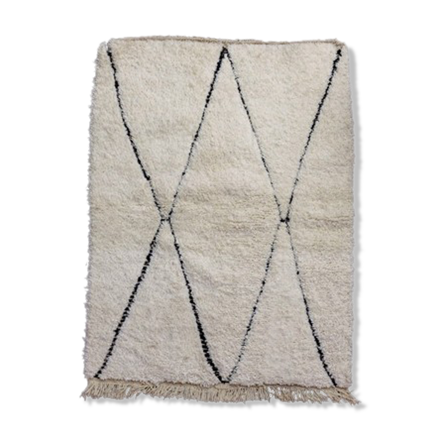 Berber carpet Losanges 110x140 cm