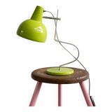 Vintage Green Czechoslovak Table Lamp By Lidokov, 1970s